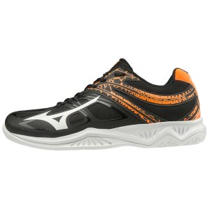 Mizuno Thunder Blade 2 Παπουτσια Βολλευ Ανδρικα - Μαυρα/Πορτοκαλι